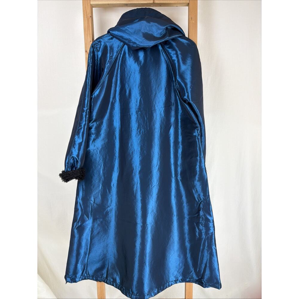 NWT Oopera Blue Water Resistant Reversible Rain Jacket #1025 Size XL - Picture 4 of 8